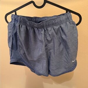 Nike Women's Light Blue Athletic Shorts